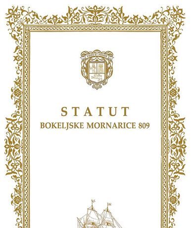 Statuti Bokeljske mornarice kroz vjekove