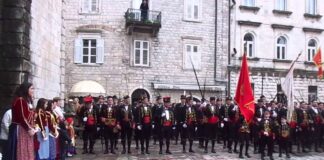 TRIPUNDAN 2015 – Postrojavanje ispred Katedrale, 08.02.2015.